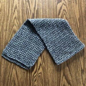 MINIMALIST Handmade grey & white wool blend